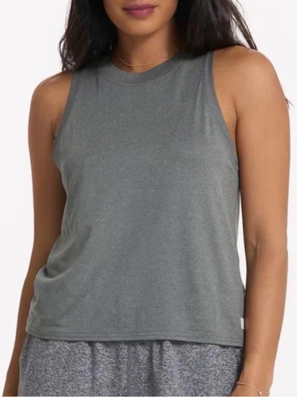 VUORI Women’s Gray Sleeveless Energy Tank Top